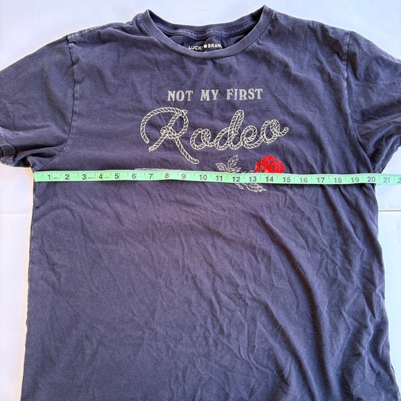 Lucky Brand Rodeo T-shirt Women’s Size L - Picture 5 of 11